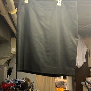 Black, pencil skirt